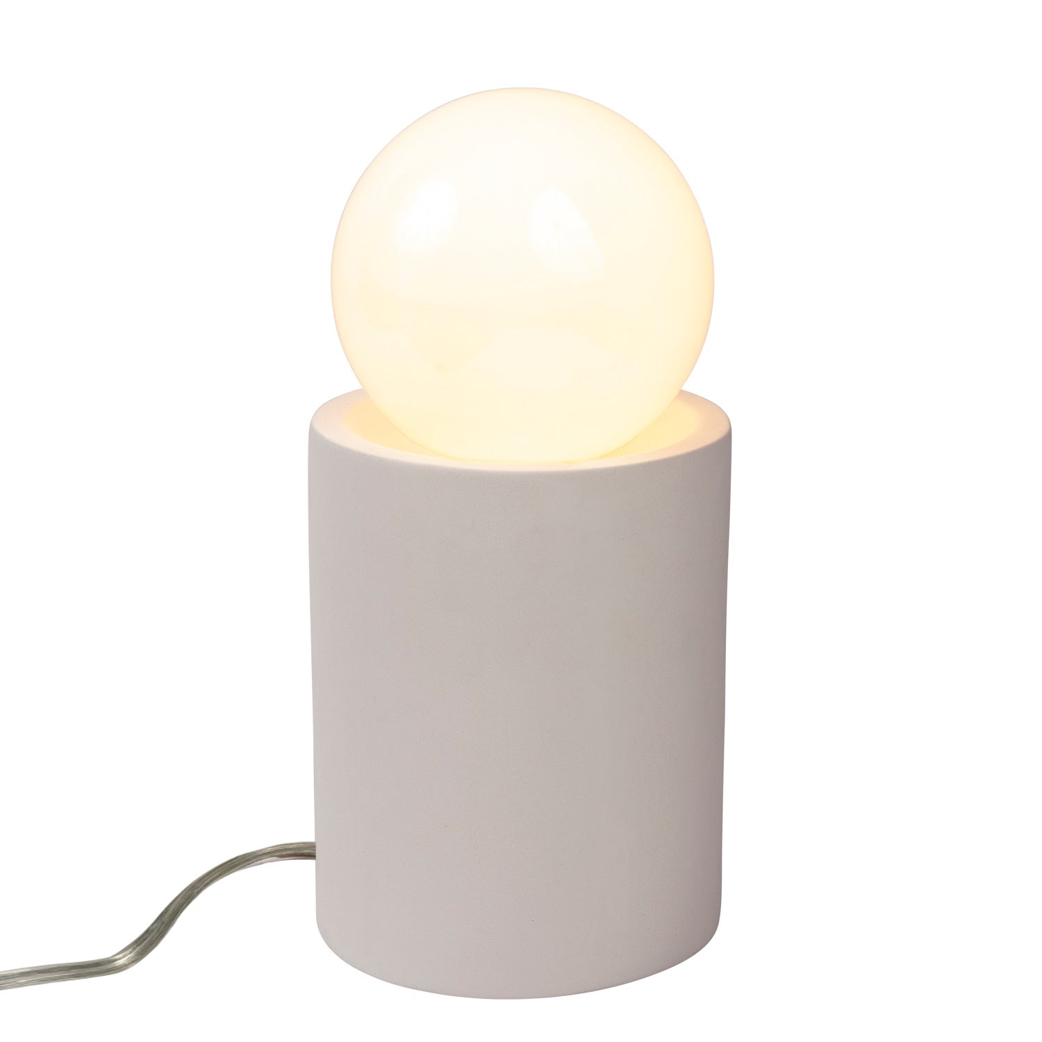 Justice Designs - CER-2460-BIS - One Light Portable - Portable - Bisque