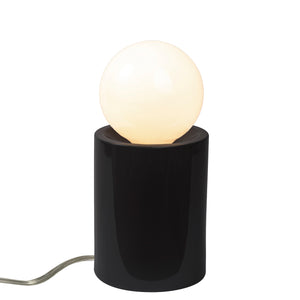 Justice Designs - CER-2460-BLK - One Light Portable - Portable - Gloss Black