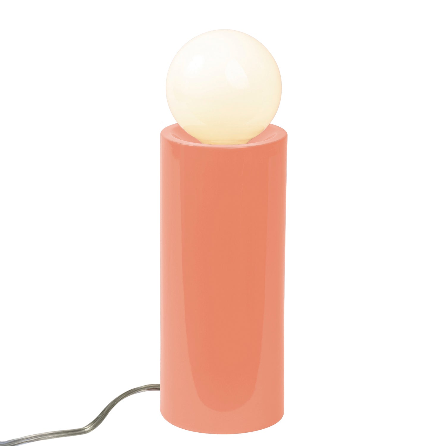 Justice Designs - CER-2465-BSH - One Light Portable - Portable - Gloss Blush