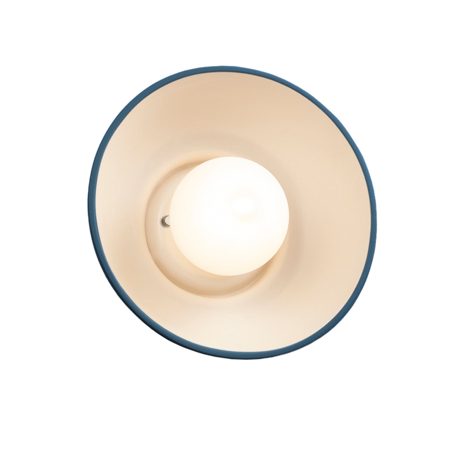 Justice Designs - CER-3030-MDMT - Wall Sconce - Ambiance Collection - Midnight Sky with Matte White internal finish