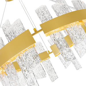 CWI Lighting - 1246P32-602 - LED Chandelier - Guadiana - Satin Gold