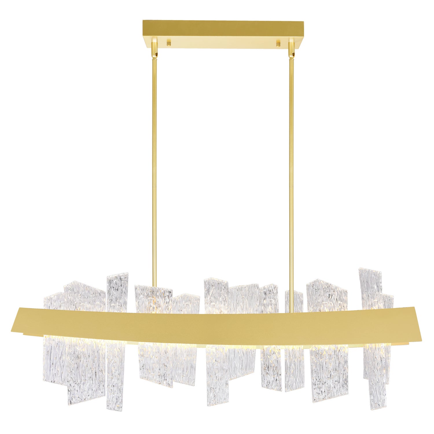 CWI Lighting - 1246P39-602 - LED Chandelier - Guadiana - Satin Gold