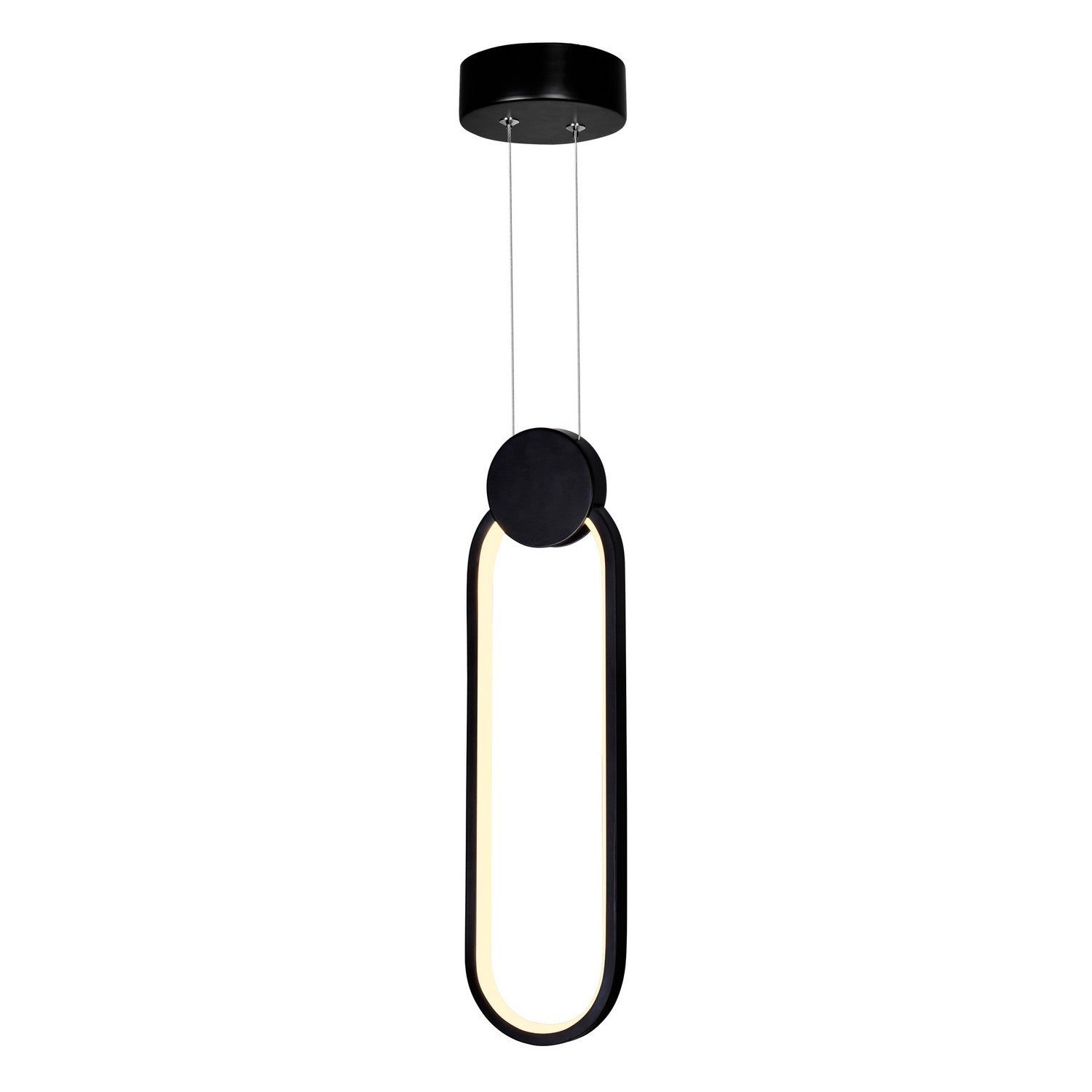 CWI Lighting - 1297P4-1-101 - LED Mini Pendant - Pulley - Black