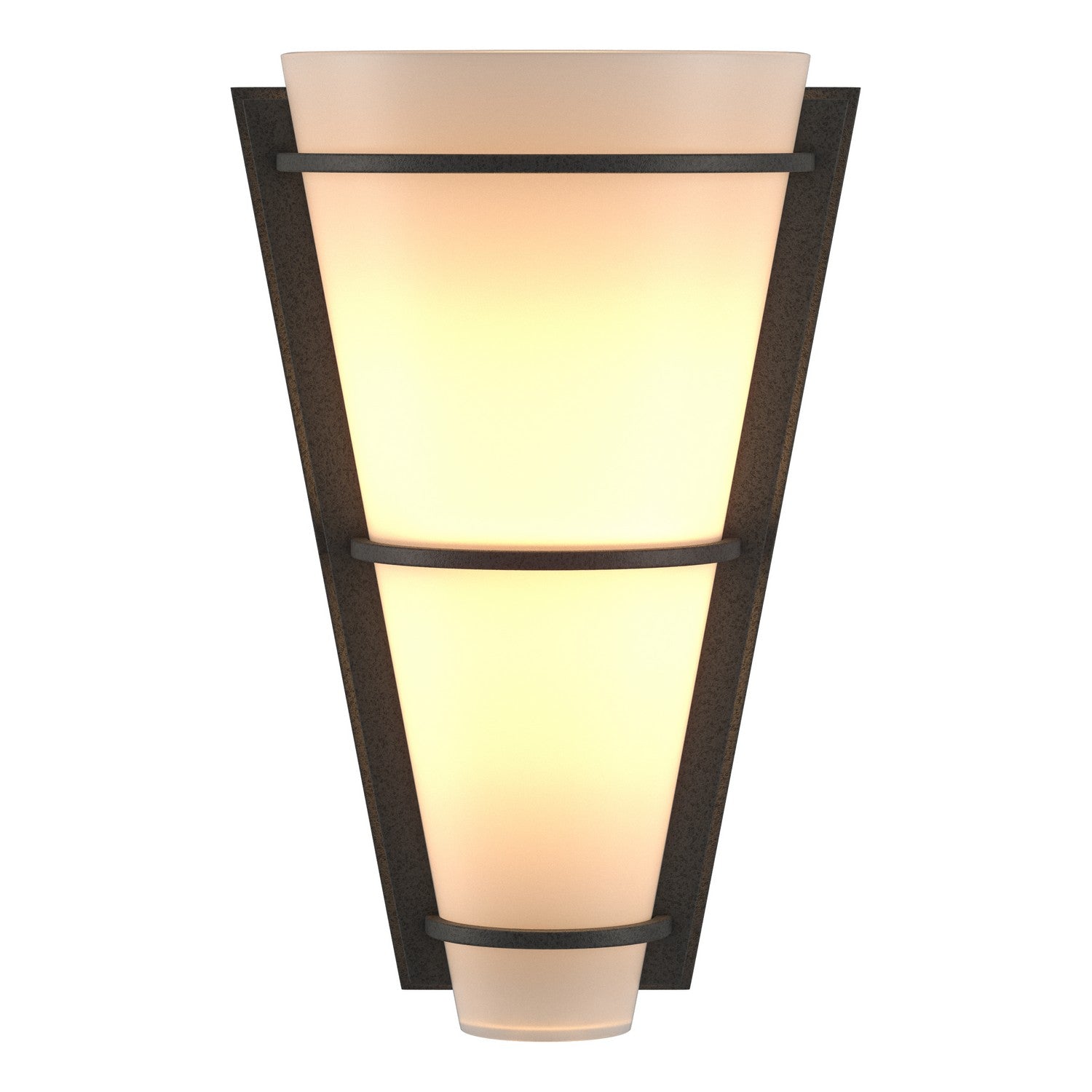 Hubbardton Forge - 206551-SKT-20-GG0059 - One Light Wall Sconce - Half Cone - Natural Iron