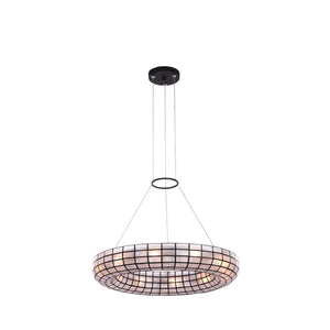 Kalco - 514955MB - Ten Light Pendant - Sanibel - Matte Black