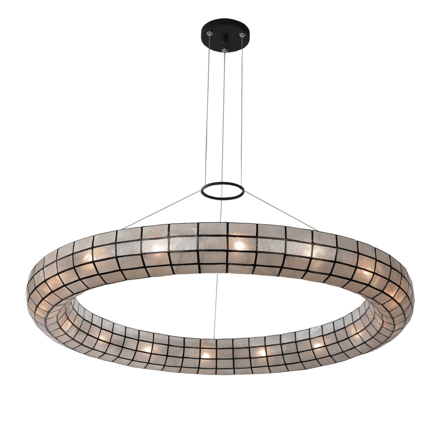 Kalco - 514957MB - 16 Light Pendant - Sanibel - Matte Black