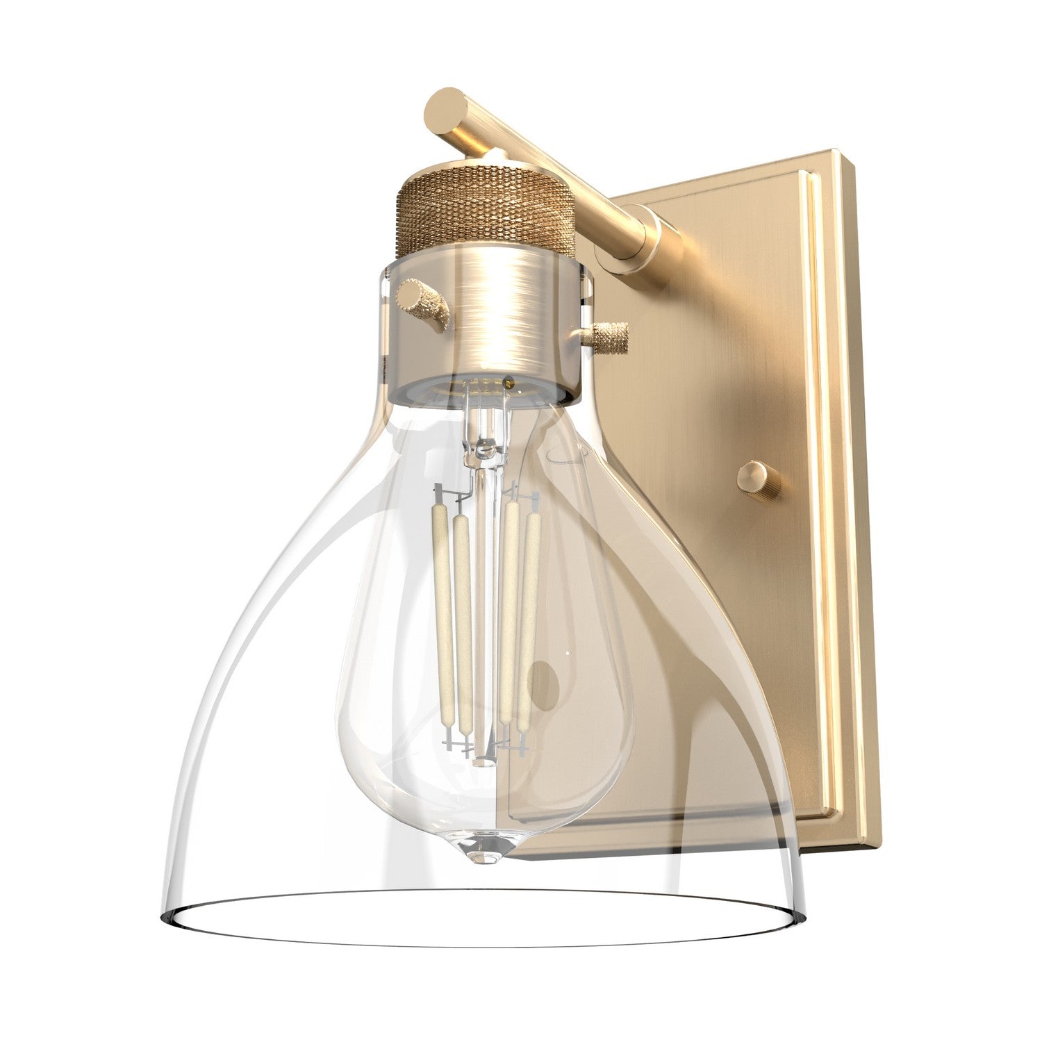 Hunter - 19299 - One Light Wall Sconce - Van Nuys - Alturas Gold