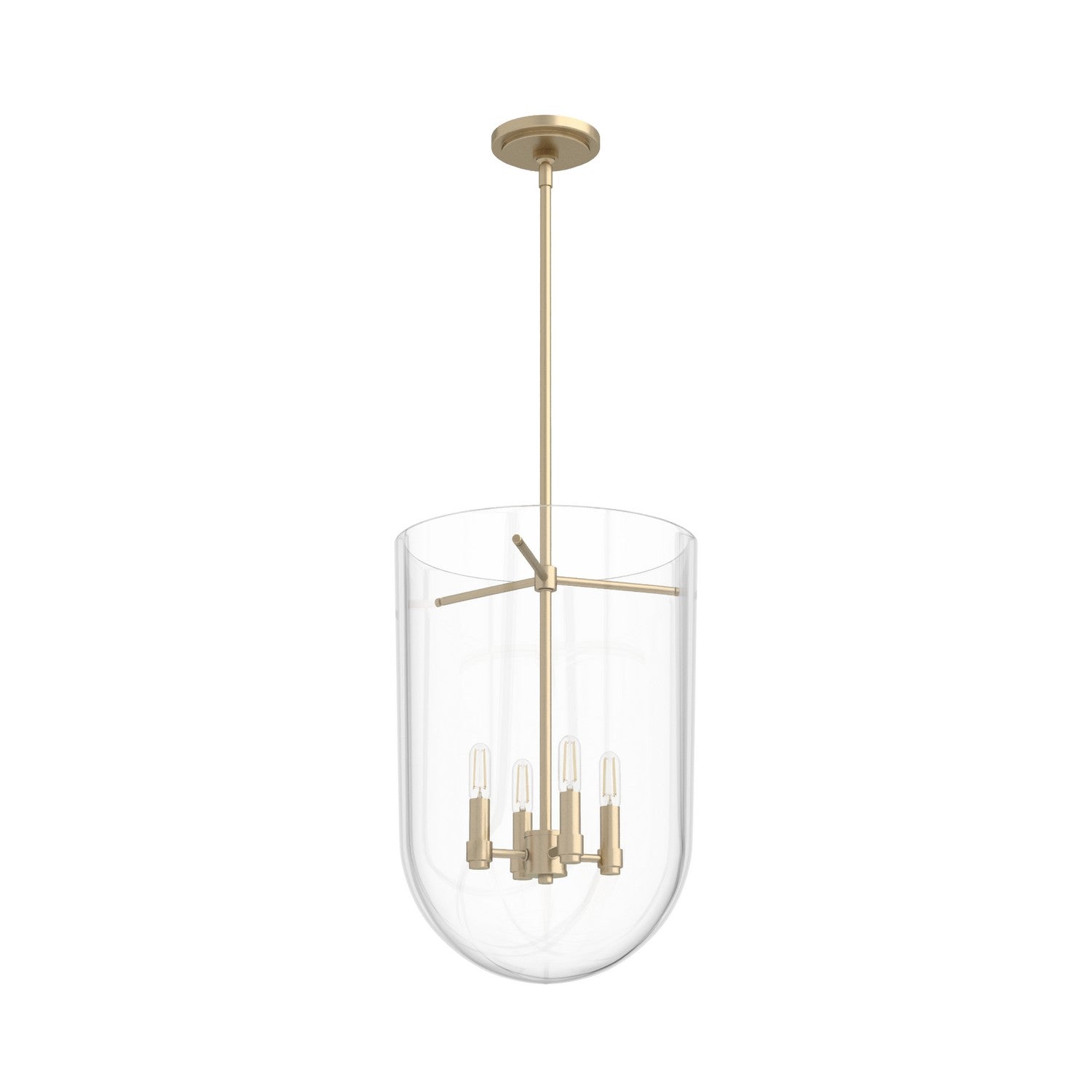 Hunter - 19386 - Four Light Pendant - Sacha - Alturas Gold