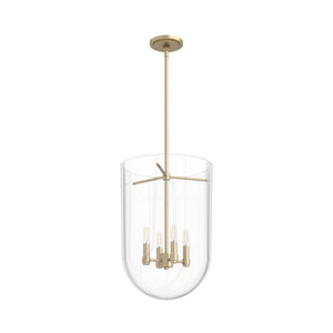 Hunter - 19386 - Four Light Pendant - Sacha - Alturas Gold