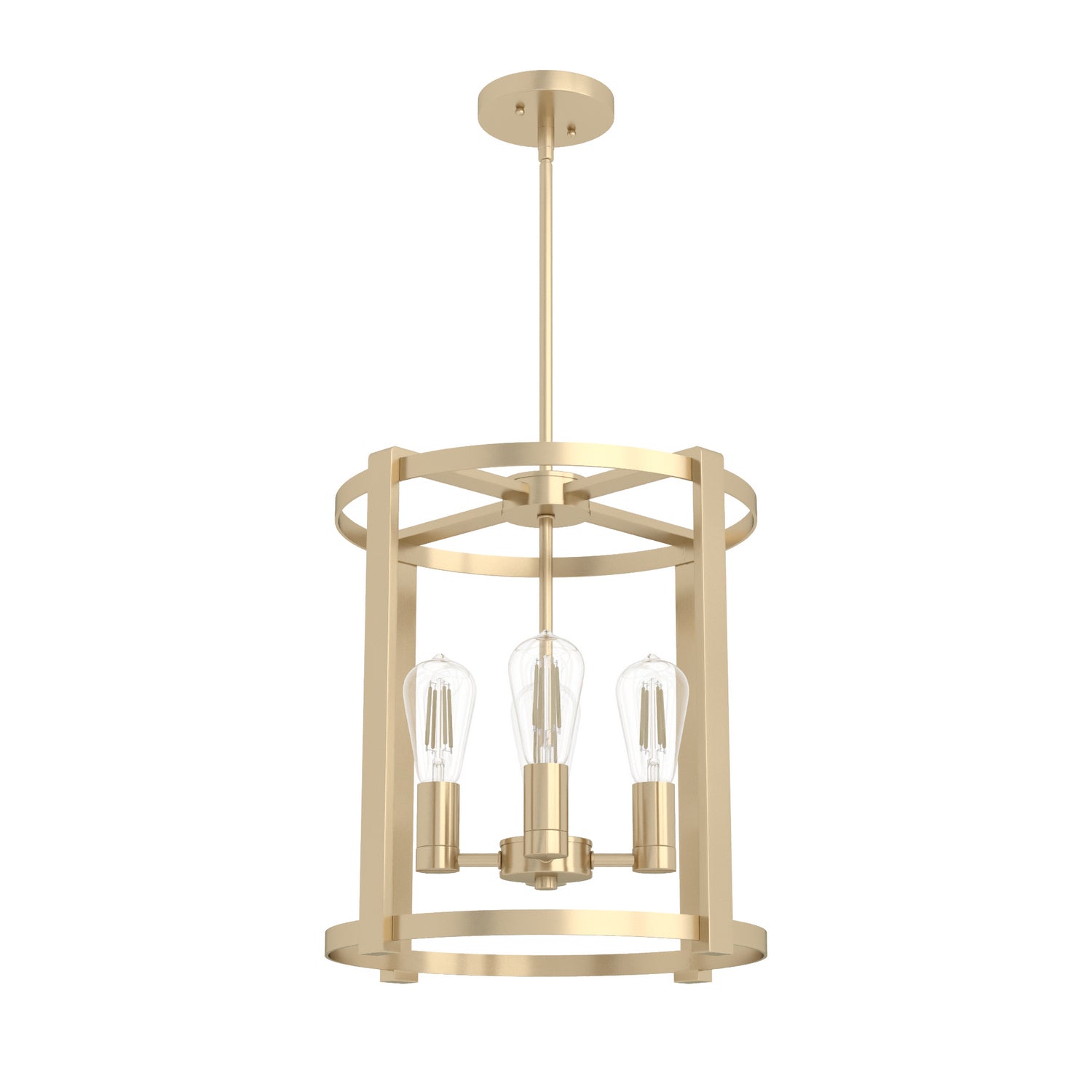 Hunter - 19959 - Four Light Chandelier - Astwood - Alturas Gold
