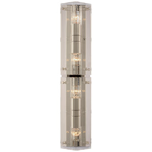 Visual Comfort Signature - ARN 2044CG/PN - LED Wall Sconce - Clayton - Crystal and Polished Nickel