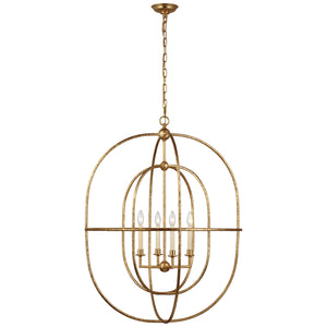 Visual Comfort Signature - CHC 2225G - LED Lantern - Desmond Cage - Gild