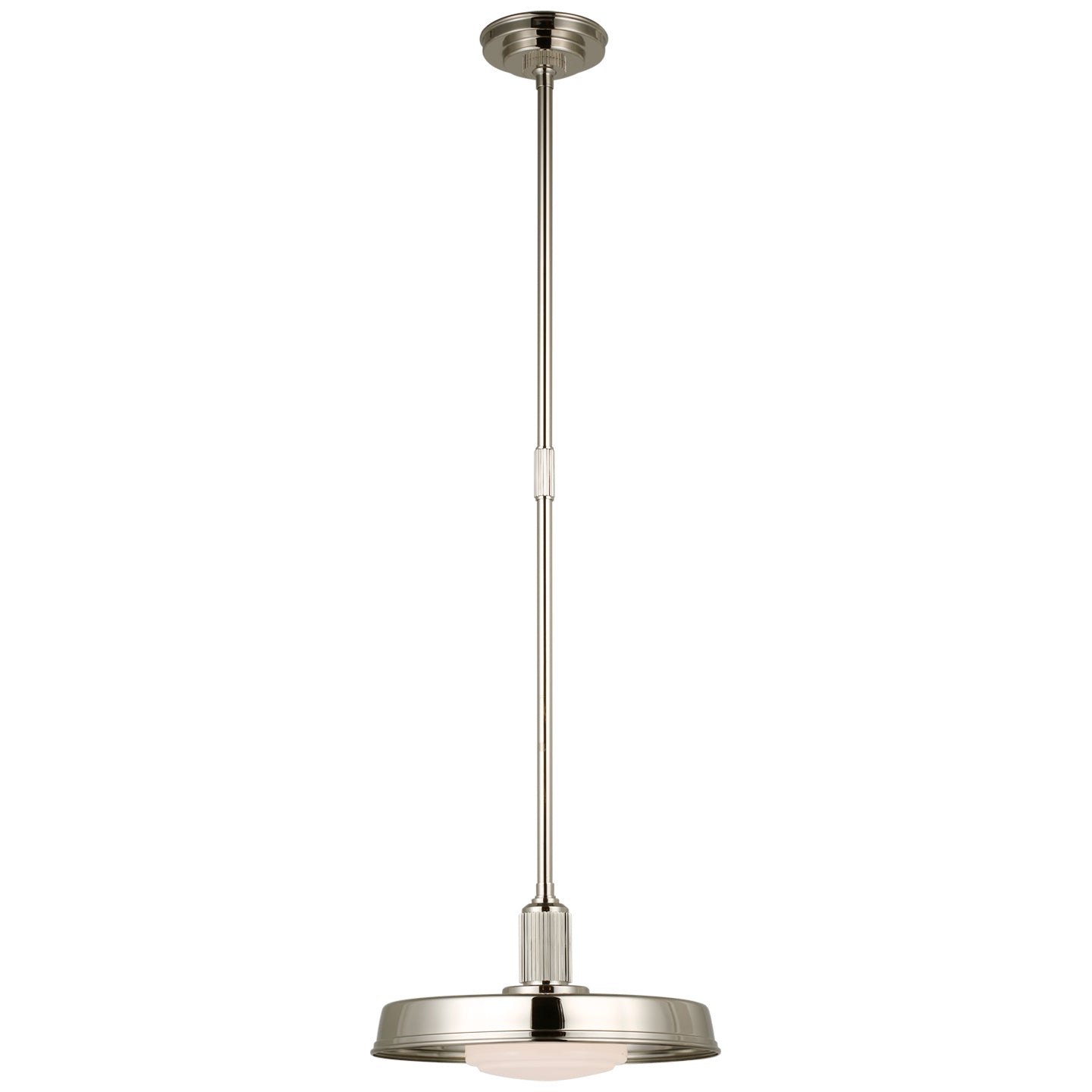 Visual Comfort Signature - CHC 5300PN-WG - LED Pendant - Ruhlmann - Polished Nickel