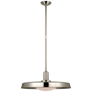 Visual Comfort Signature - CHC 5302PN-WG - LED Pendant - Ruhlmann - Polished Nickel