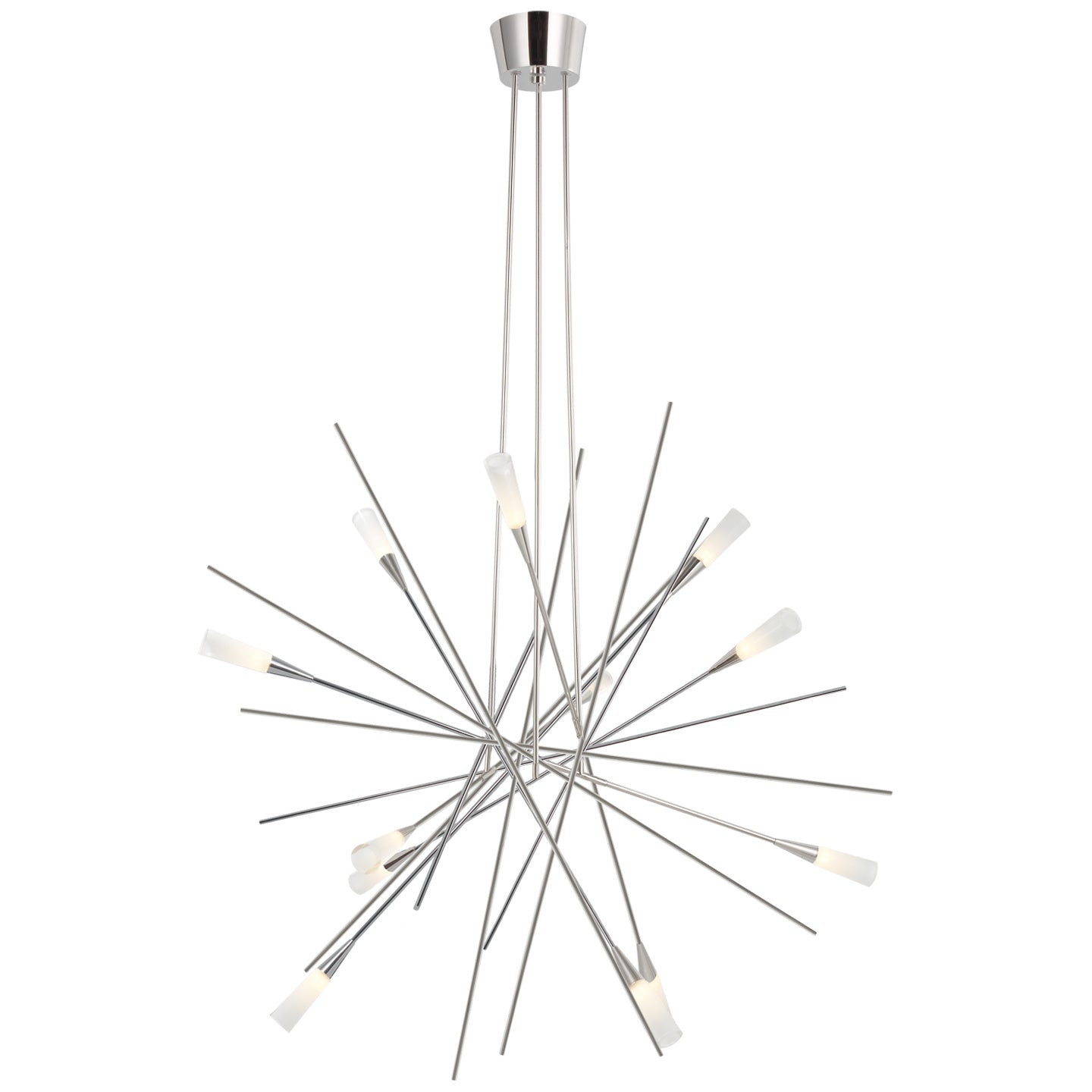 Visual Comfort Signature - CHC 5600PN - LED Chandelier - Stellar - Polished Nickel