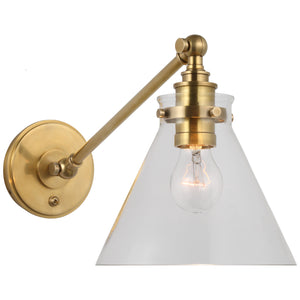 Visual Comfort Signature - CHD 2525AB-CG - LED Wall Sconce - Parkington - Antique-Burnished Brass
