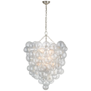 Visual Comfort Signature - JN 5114BSL-CG - LED Chandelier - Talia - Burnished Silver Leaf