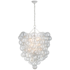 Visual Comfort Signature - JN 5114PW-CG - LED Chandelier - Talia - Plaster White