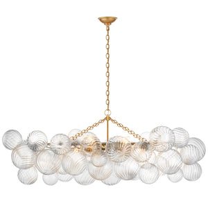 Visual Comfort Signature - JN 5116G-CG - LED Linear Chandelier - Talia - Gild