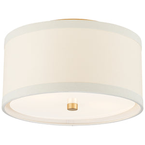 Visual Comfort Signature - KS 4070G-L - Two Light Flush Mount - Walker - Gild