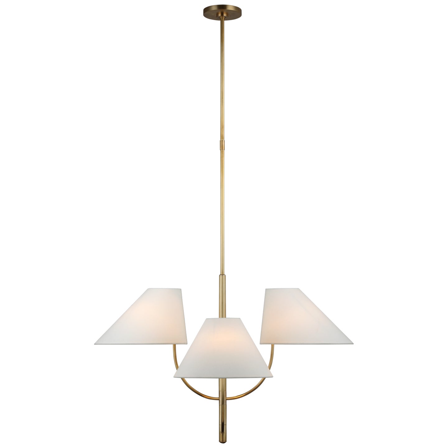 Visual Comfort Signature - KS 5220SB-L - LED Chandelier - Kinsley - Soft Brass