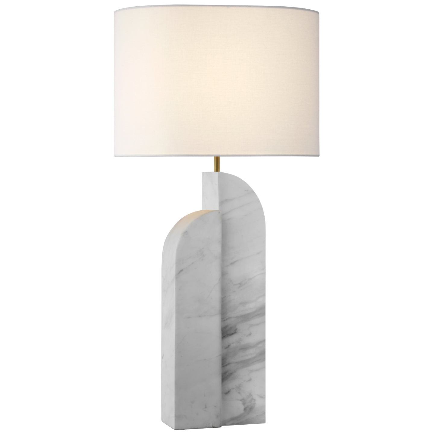 Visual Comfort Signature - KW 3930WM-L - LED Table Lamp - Savoye - White Marble