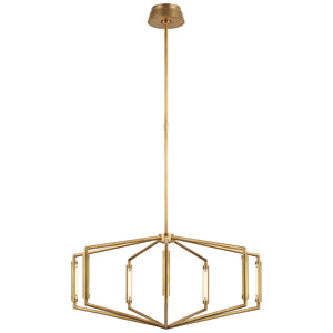 Visual Comfort Signature - KW 5706AB - LED Chandelier - Appareil - Antique-Burnished Brass