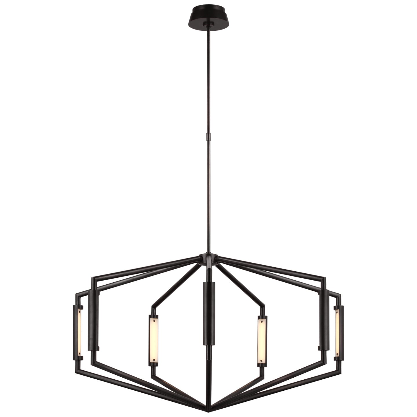 Visual Comfort Signature - KW 5707BZ - LED Chandelier - Appareil - Bronze