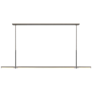 Visual Comfort Signature - KW 5730PN - LED Linear Pendant - Axis - Polished Nickel