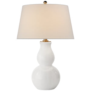 Visual Comfort Signature - SL 3811WG-L - One Light Table Lamp - Gourd - White Glass