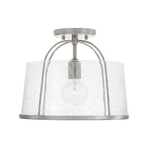 Capital Lighting - 247011BN - One Light Semi Flush Mount - Madison - Brushed Nickel