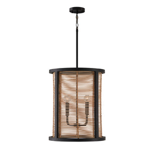Capital Lighting - 544041FK - Four Light Foyer - Rico - Flat Black