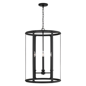 Capital Lighting - 544941BI - Four Light Foyer - Brennen - Black Iron