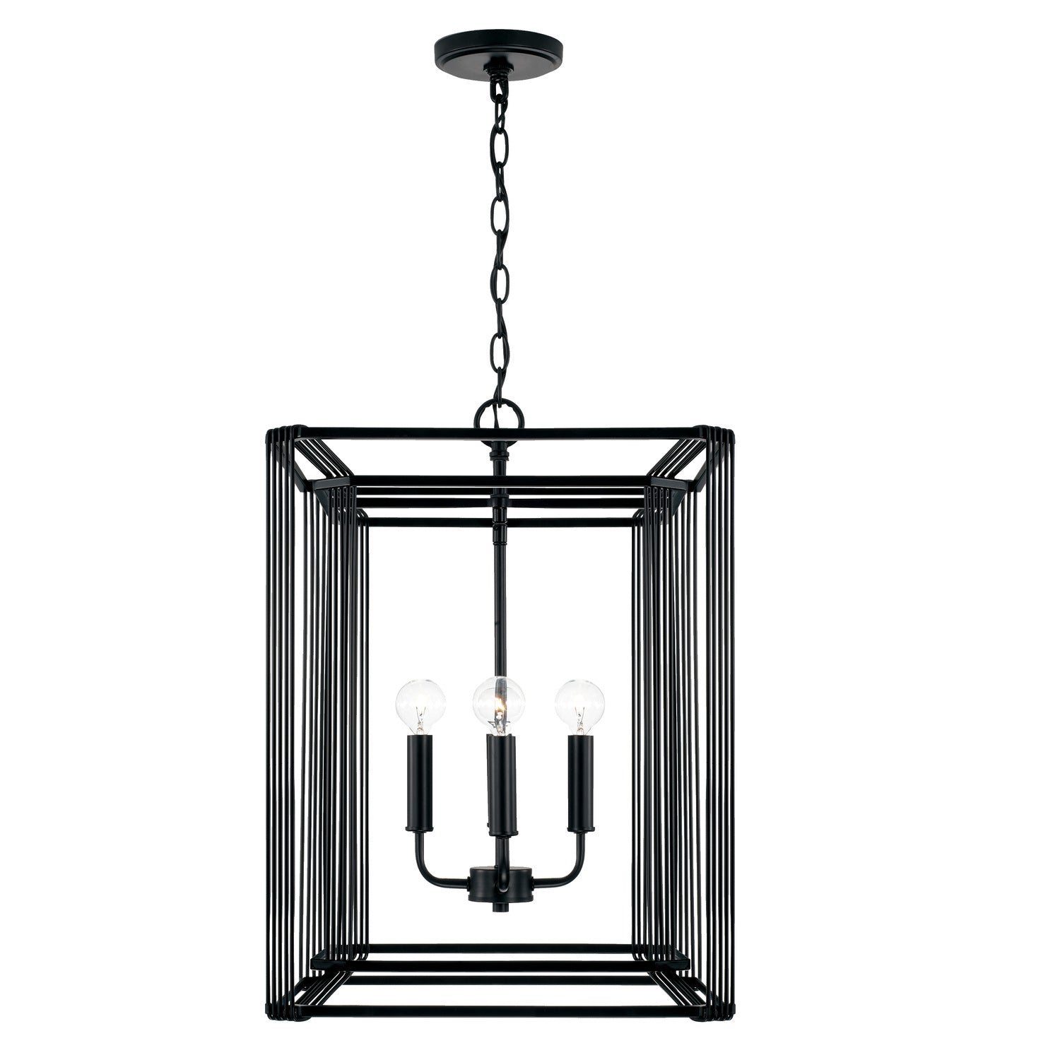 Capital Lighting - 546041MB - Four Light Foyer - Lennon - Matte Black