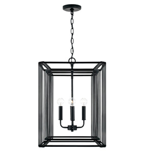 Capital Lighting - 546041MB - Four Light Foyer - Lennon - Matte Black