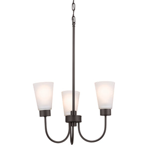 Kichler - 52442OZ - Three Light Chandelier - Erma - Olde Bronze