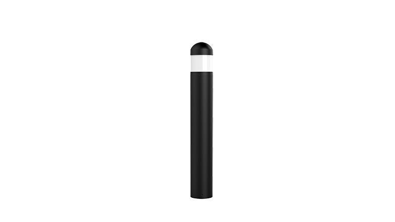 Westgate - BOL-44-R-C-F-MCTP-BK - Bollard - Black