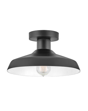 Hinkley - 12072BK - LED Flush Mount - Forge - Black