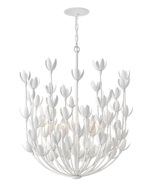 Hinkley - 30016TXP - LED Chandelier - Flora - Textured Plaster