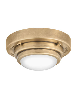 Hinkley - 32703HB - LED Flush Mount or Sconce - Porte - Heritage Brass