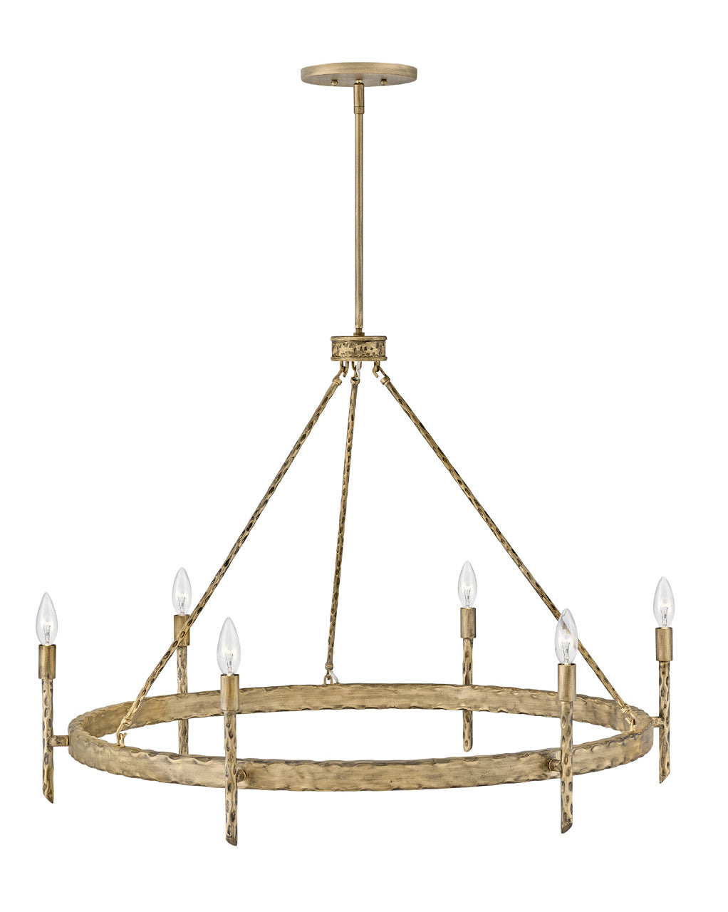 Hinkley - 3678CPG - LED Chandelier - Tress - Champagne Gold