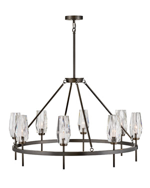 Hinkley - 38258BX - LED Chandelier - Ana - Black Oxide