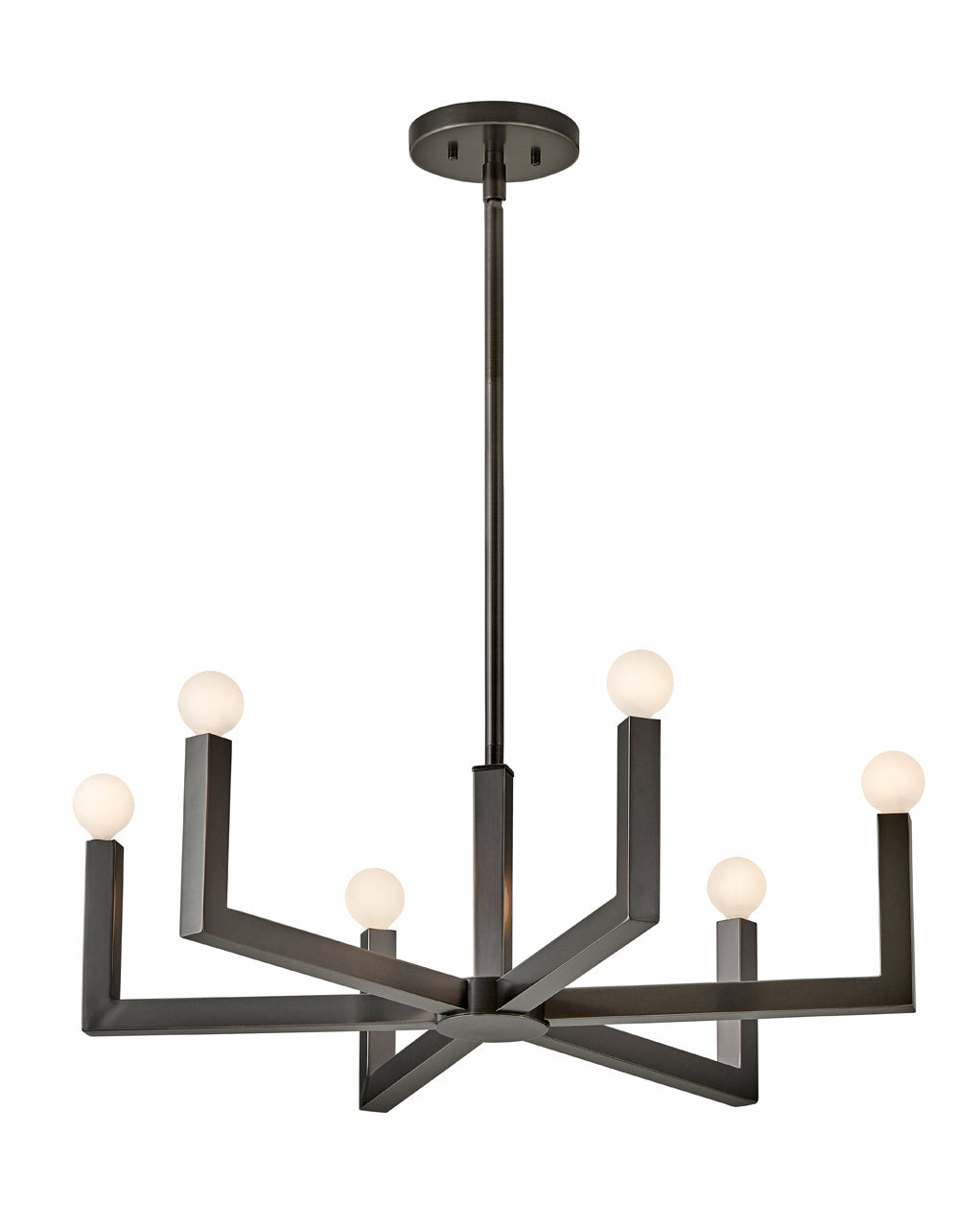 Hinkley - 45046BX - LED Chandelier - Ezra - Black Oxide