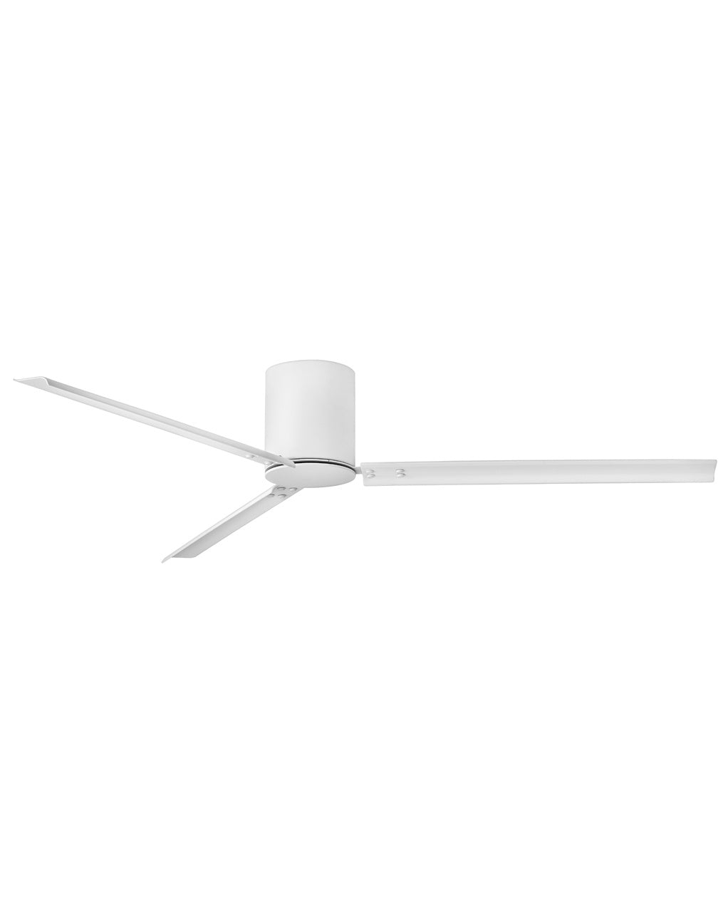 Hinkley - 901072FMW-NDD - 72"Ceiling Fan - Indy Flush - Matte White