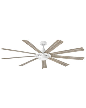 Hinkley - 904280FCW-LWD - 80"Ceiling Fan - Turbine - Chalk White