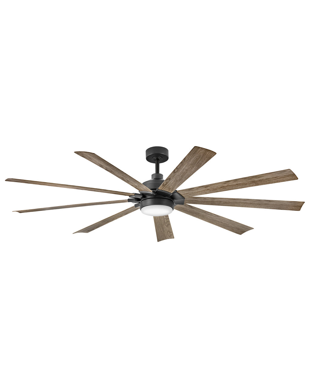 Hinkley - 904280FMB-LWD - 80"Ceiling Fan - Turbine - Matte Black