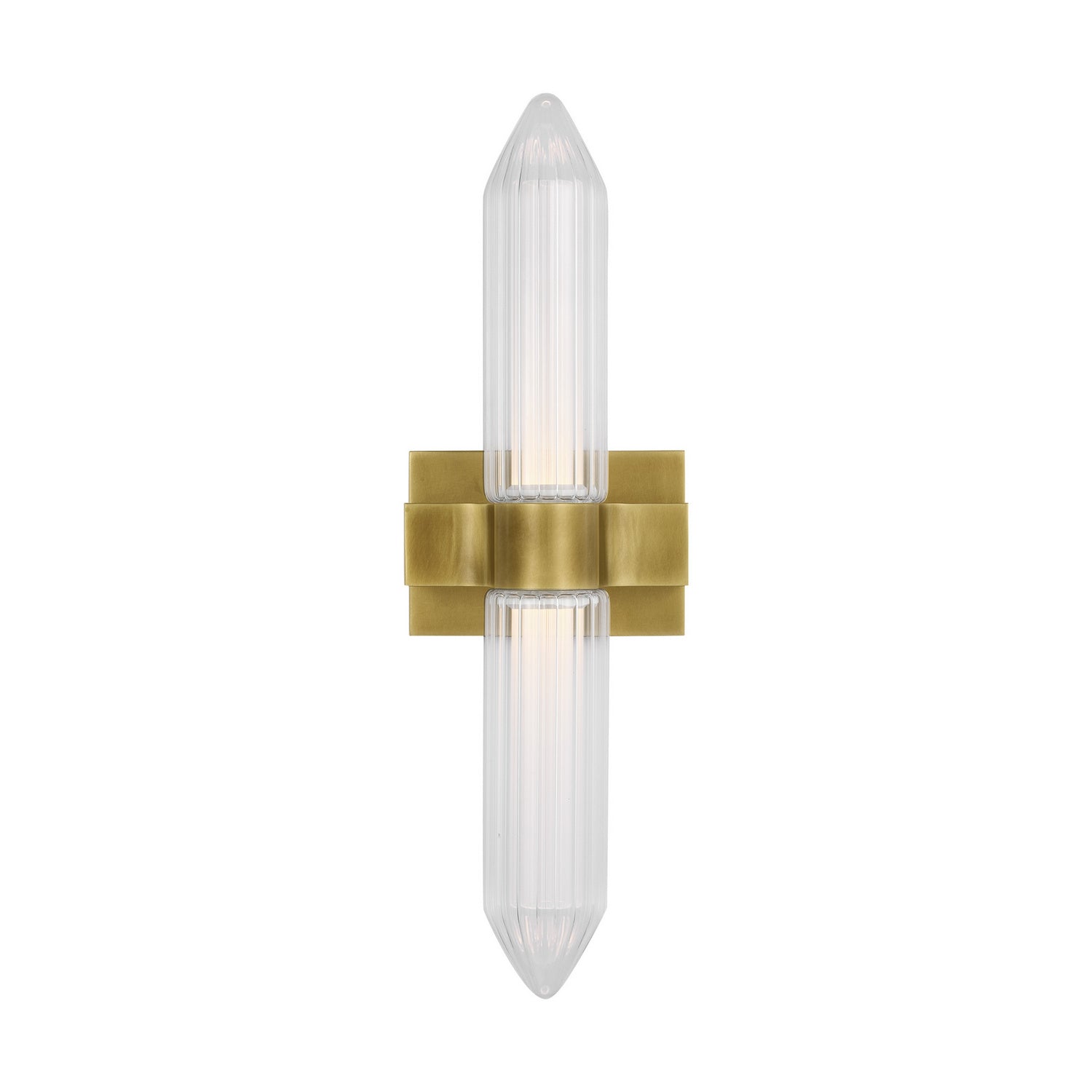 Visual Comfort Modern - 700BCLGSN23BR-LED927 - LED Bath Sconce - Langston - Plated Brass