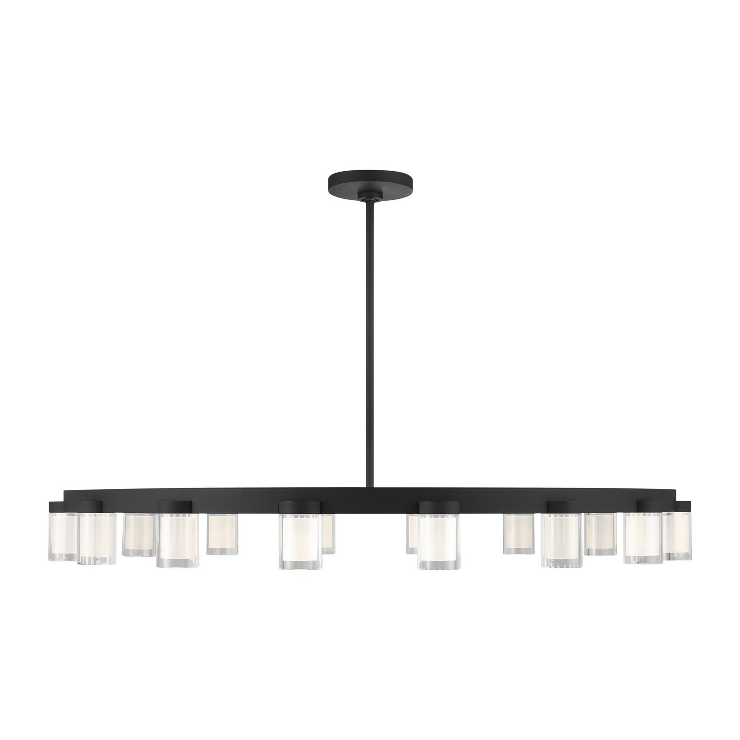 Visual Comfort Modern - 700ESF44B-LED927 - LED Chandelier - Esfera - Nightshade Black