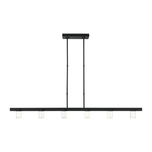 Visual Comfort Modern - 700LSESF60B-LED927-277 - LED Linear Suspension - Esfera - Nightshade Black