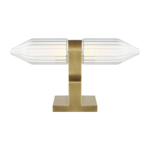 Visual Comfort Modern - 700PRTLGSN8BR-LED927 - LED Table Lamp - Langston - Plated Brass